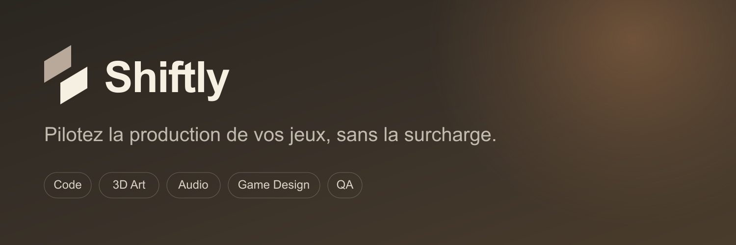 Bannière Shiftly